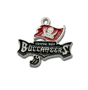 TAMPA BAY BUCCANEERS LOGO CHARM (x1) Big Discounts for Multiple NFL Bucc Pendant - Picture 1 of 5