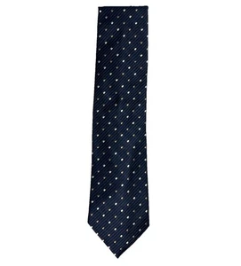Canali Tie Men’s Blue Diamond Geometric Design 100% Silk Made In Italy Timeless - Picture 1 of 7