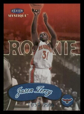 1999-00 Fleer Mystique #104 Jason Terry RC /2999 - Image 1 of 2