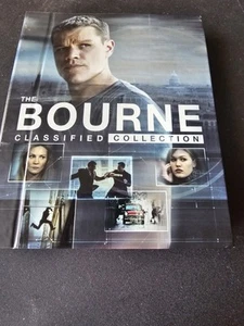 The Bourne Classified 4 Movie Collection (Blu-ray, 5 Disc) No Digital Copy - Foto 1 di 8