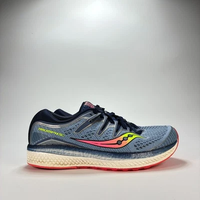 Zapatos para correr bajos Saucony Triumph ISO 5 azul gris S10462-1 para mujer talla 9M Foto 1 de 4