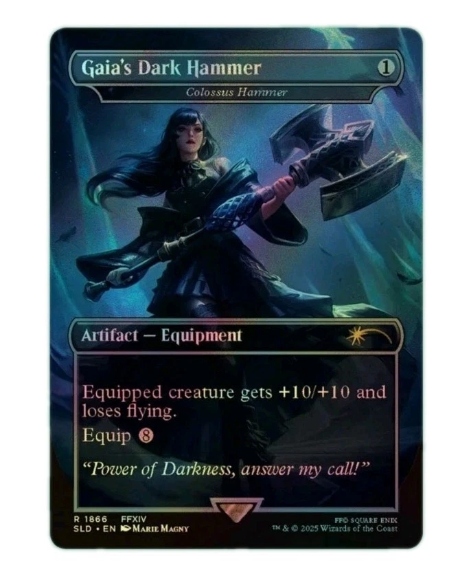MTG | Gaia's Dark Hammer #1866 | FINAL FANTASY x SECRET LAIR | NM | EN | FOIL - Bild 1 von 1