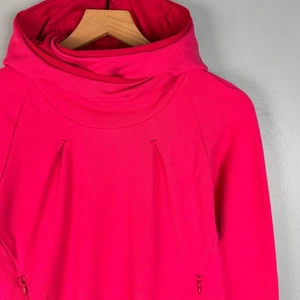 Arcteryx Detente Felpa con Cappuccio Donna Rosa Media Pullover Felpa Performance Logo - Foto 1 di 6