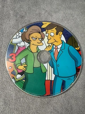 The Simpsons Season 4 Disc 3 *REPLACEMENT DISC ONLY* with VIDEO Foto 1 de 2