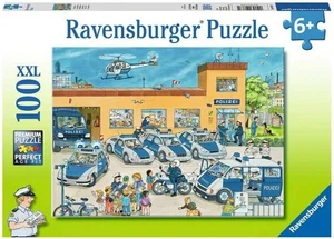 NEW Ravensburger 100 XXL Pieces Jigsaw Puzzle 6+ Ages At the Police Station - Picture 1 of 2