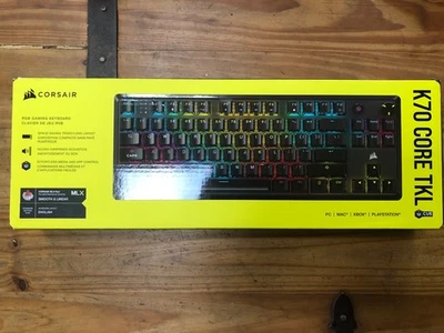 CORSAIR K70 CORE TKL Mechanical Gaming Keyboard Corsair MLX Red Linear - Image 1 of 4