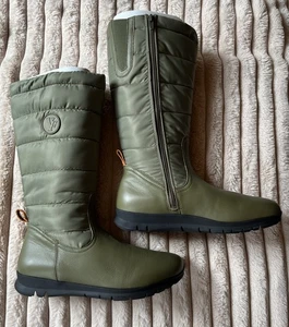 NEU* VITAFORM Damen-Stiefel Nappaleder Khaki Gr. 39 (1286) - Bild 1 von 3