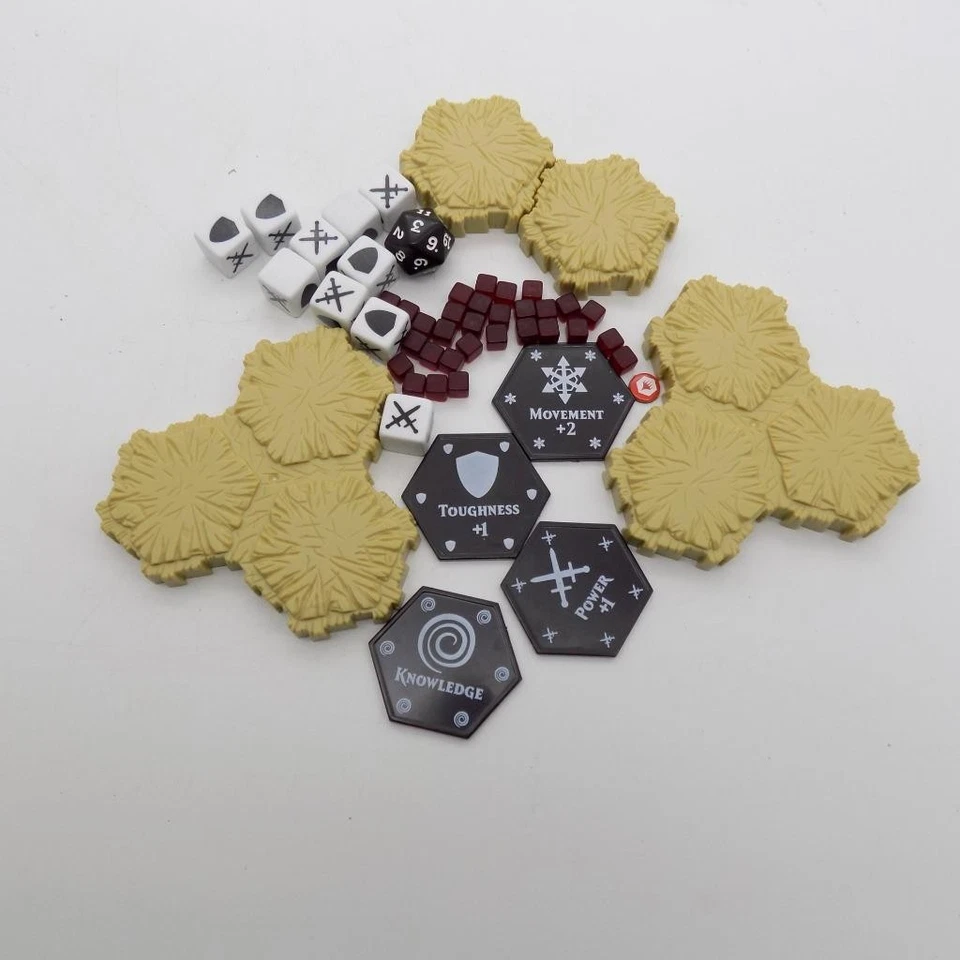 Magic The Gathering Arena of the Planeswalkers peças de reposição dados, hexágonos etc. - Imagem 1 de 1