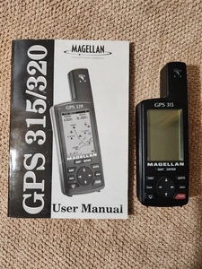 Magellan GPS 315 Bundle w/Book & Case WORKS - Picture 1 of 12