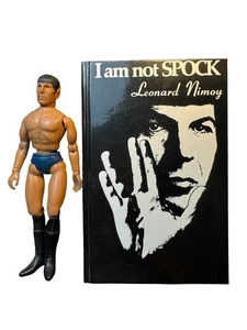 I Am Not Spock Leonard Nimoy First Edition Hardcover Book With Action Figure - Picture 1 of 12