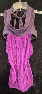 Women’s LuluLemon Purple Size 6 Straps Athletic Workout Top - Picture 1 of 5