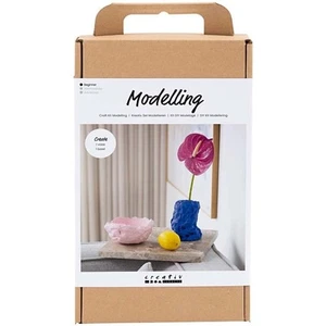 DIY Modelling Kit - Papier Mache - Vase and Bowl - 2 pcs - Foto 1 di 2