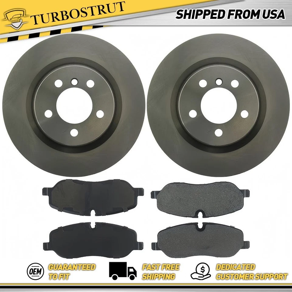 Комплект передних оригинальных тормозных дисков тормозных колодок для Land Rover Range Rover 4,4 л 2006-2009 годов выпуска - Изображение 1 из 1