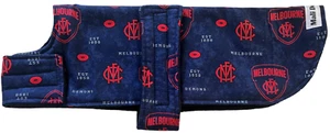 Mali Dog Coat Jacket Jumper Dachshund AFL Demons & Polar Fleece X SMALL 40cm - Picture 1 of 8