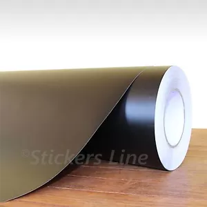 Pellicola NERO OPACO cm 150x200 adesivo CAST matt black car wrapping auto moto - Foto 1 di 1