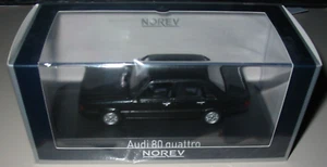 Audi 80 Typ 85 B2 Quattro 1985 Norev dunkel grau metallic ungeöffnet Neu OVP! - Bild 1 von 2