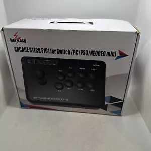 MAYFLASH Arcade Stick F101 for Nintendo Switch/PC/PS3/Neogeo Mini New - Picture 1 of 6