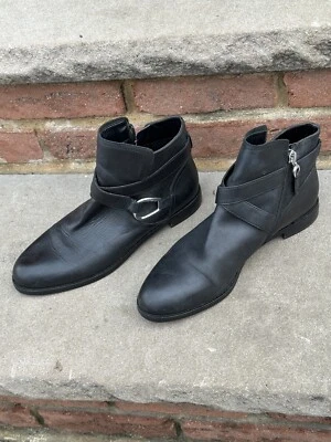 Lauren Ralph Lauren Margo Black Calf Booties size 7 B - Image 1 of 4
