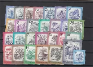 AUSTRIA - dal 1973 al 1976 - "Bella Austria" - SET COMPLETO - MINT/NH - Foto 1 di 1