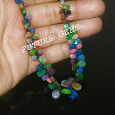 Opal Beads Opal Briolette Natural Opal Gemstone Beads Gift For Her NP-4623