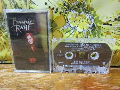 Bonnie Raitt - Longing In Their Hearts - Cassette Tape 1994 Capitol Records Rock Foto 1 de 4
