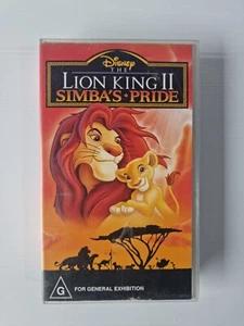 Lion King 2 Simbas Pride Disney VHS - Picture 1 of 4