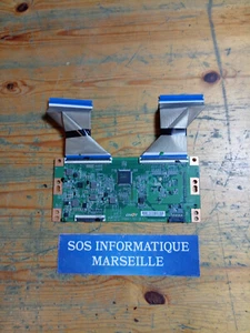 Carte T-Con CV580U1-T01-CB-1 TV HISENSE 58A7GQ avec 2 Nappes - Photo 1/4