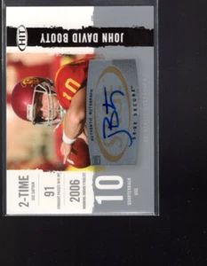 A8380-2008 SAGE HIT Autographs Silver #A1 John David Booty Auto - NM-MT - Picture 1 of 1