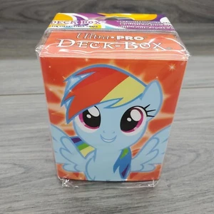 Ultra Pro Rainbow Dash Deck Box - My Little Pony Deck Boxes MLP Tcg - Picture 1 of 9