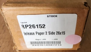 D&K Bienfang Dry Mount Tissue Release Paper 2 Sided 26"x15' Roll Free Fedex - Picture 1 of 3