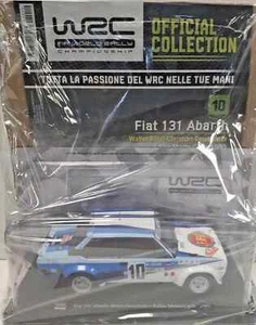 FIAT 131 ABARTH AUTO LEGGENDARIE DA RALLY WRC N.10 SCALA 1:47 - Foto 1 di 1