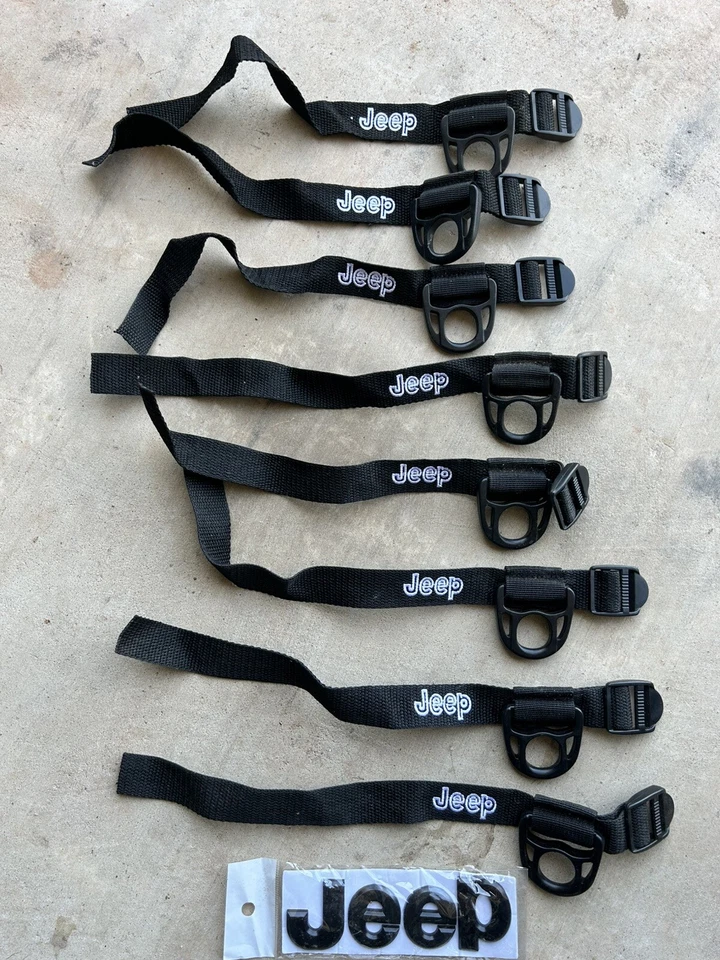 Perchas y letras para barra enrollable Jeep Foto 1 de 1