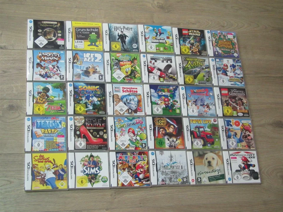 Nintendo DS Spiele Auswahl auch 3DS New Mario Kart Party, Zelda, Lego Star Wars - Bild 1 von 1