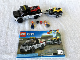 Lego City ATV Race Team (60148) Complete, 1 instruction book