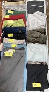 16 Pair Huge Men's Shorts Wholesale Lot Size XXL Lounge, Hybrid, Nylon - Picture 1 of 13