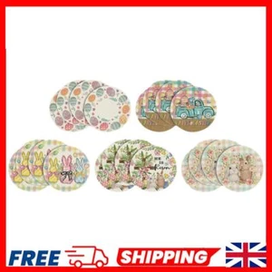 Spring Farmhouse Round Table Mats for Easter Party Kitchen Dining Decoration - Picture 1 of 36