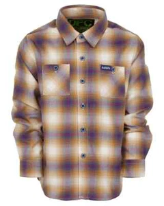 Dixxon Suicidal Tendencies Join The Army Youth Division Boys Small Flannel Shirt - Picture 1 of 6