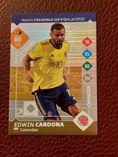Panini Adrenalyn XL Road to Qatar 2022 World Cup Game Changer Card Edwin Cardona #131