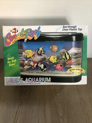 Coral Reef Deluxe acuario funciona con pilas como se ve en Baby Einstein nuevo en caja Foto 1 de 4