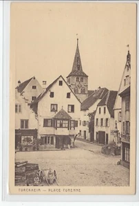 AK Turckheim, Türkheim, Alsace, Elsass, Place Turenne, 1920 - Bild 1 von 2