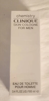 Colonia de piel vintage Clinique CHEMISTRY 3,4 oz 100 ml EDT para hombres - NUEVA Y SELLADA Foto 1 de 3