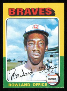 1975 Topps #262 Rowland Office - - Very Good