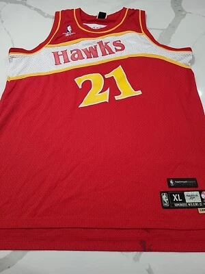 Camiseta deportiva vintage Atlanta Hawks Dominique Wilkins Reebok talla adulto XL Foto 1 de 4