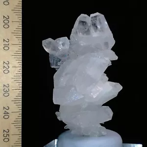 Faden Quartz Âme crystal cluster tabular natural mineral specimen 171ct - Foto 1 di 6