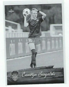 Parkside NWSL VOL 2 2021 blanco y negro #224 Camryn Biegalski Washington Spirit - Imagen 1 de 1
