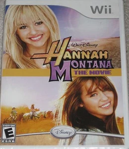 NEW Wii Hannah Montana: The Movie - Miley Cyrus Factory Sealed Free Shipping ! - Picture 1 of 2