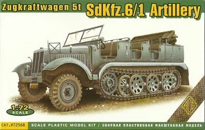 Ace 1/72 (20mm) Sd Kfz 6/1 Artillery Zugkraftwagen 5t - Picture 1 of 1