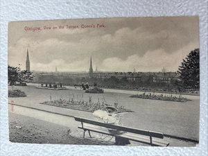 Postal Glasgow Vista en la Terraza Queens Park - Imagen 1 de 2