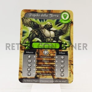 GORMITI Vintage Battle Cards - Card Serie Atomic - 106 Kolossus - Picture 1 of 1