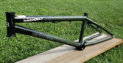 Diamondback Session AM BMX Frame 20.5" TT Cromo DT 14mm Dropouts Mid BB Fit WTP - Image 1 of 4